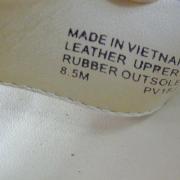 MICHAEL KORS LEATHER ESPADRILLE WEDGE 8.5 - Picture 12 of 12